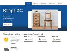 Tablet Screenshot of kragl.at